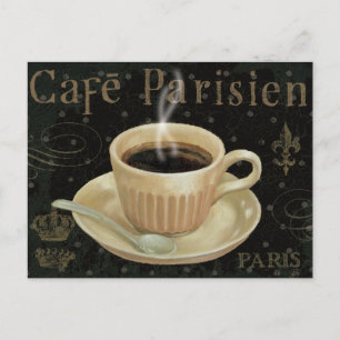 Cafe Parisien Postkarte