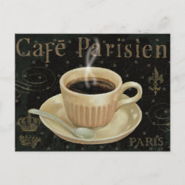 Cafe Parisien Postkarte
