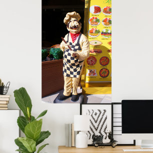 Cafe Pasa Kebap in Kemer. Truthahn Poster