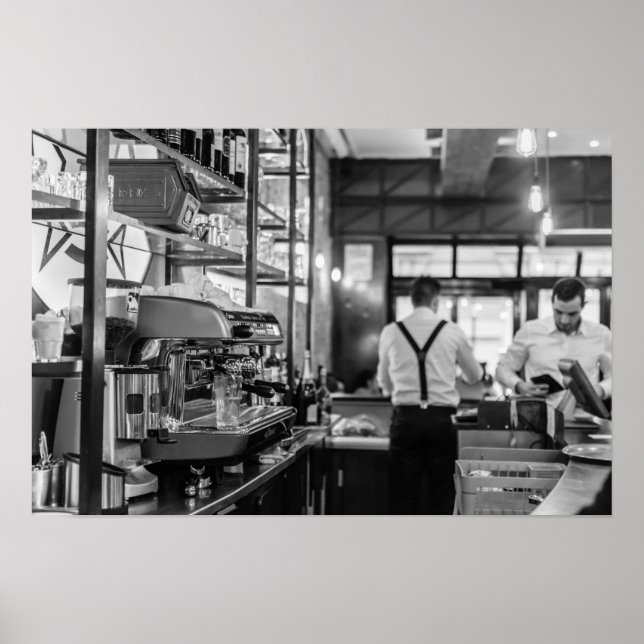 Café Poster (Vorne)