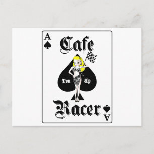 Cafe Racer Blonde Postkarte