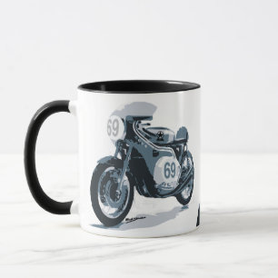 Cafe Racer Classic Motorrad Tasse