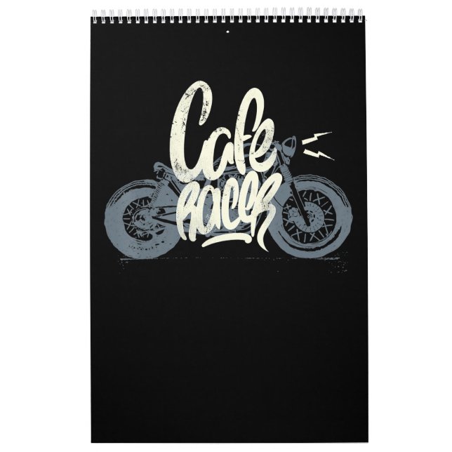Café Racer Geschenk für Motorradliebhaber Kalender (Titelbild)