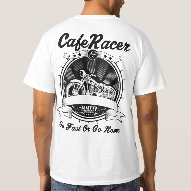 Cafe Racer T - Shirt (Rückseite)