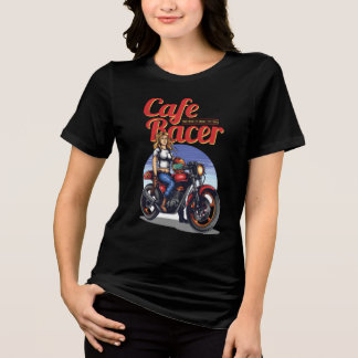 Cafe Racer Womem Tri-Blend Shirt