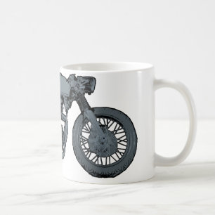 Café-Rennläufer-klassisches Grau Tasse
