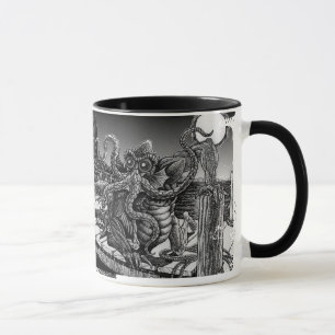 Café R'lyeh Getränk tief eine Schlamm-Tasse Tasse