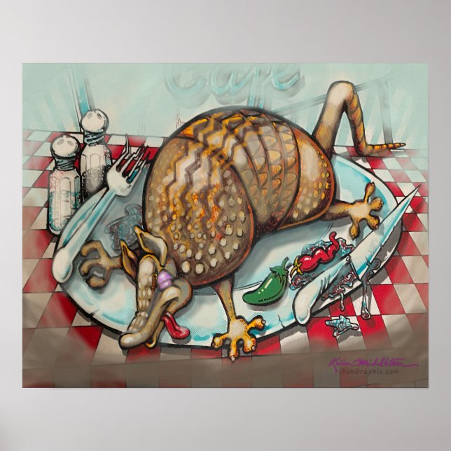 Café Spaß Poster (Vorne)