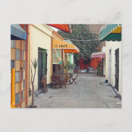 Cafe Street Postkarte