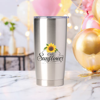 Cafe Sunflower Offiziell Thermobecher