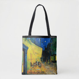 Café Terrace at Night by Van Gogh – Custom Text
