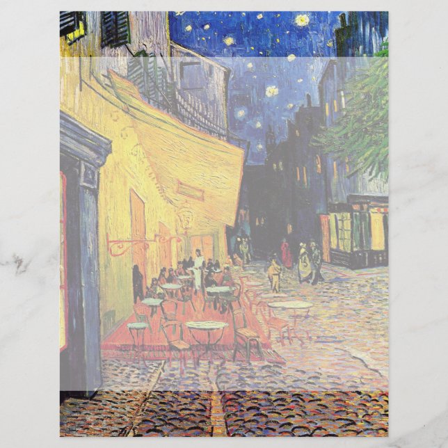 Café Terrace at Night by Vincent van Gogh (Vorderseite)