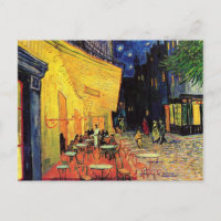 Café Terrace at Night by Vincent van Gogh