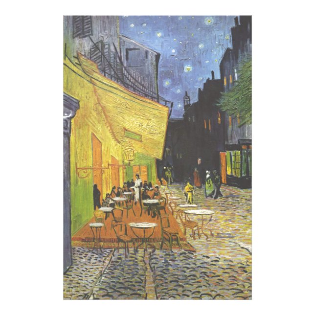 Café Terrace at Night Van Gogh Fotodruck (Vorne)