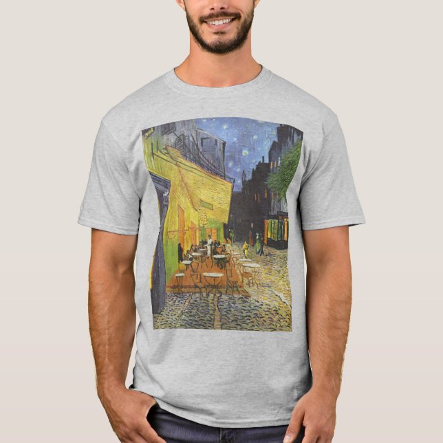 Café Terrace at Night Van Gogh T-Shirt (Vorderseite)
