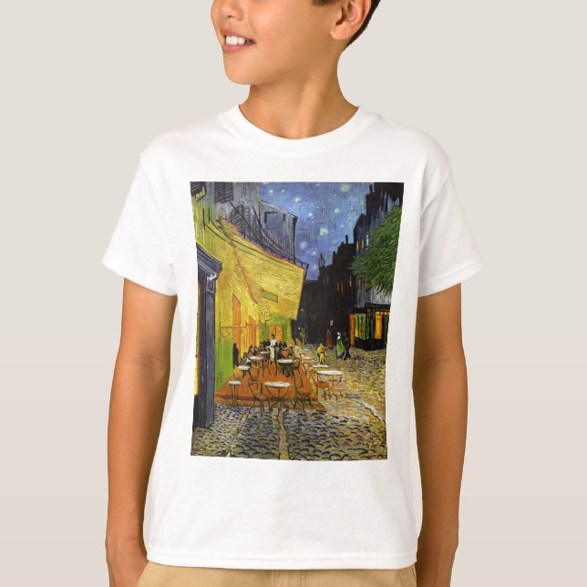 Café Terrace at Night Van Gogh T-Shirt (Vorderseite)
