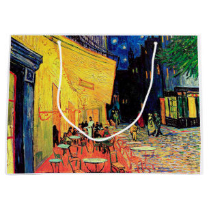 Cafe Terrace at Night, Vincent van Gogh, 1888 Große Geschenktüte