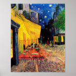 Café Terrace Place du Forum Van Gogh Poster<br><div class="desc">Das Café Terrace Place du Forum, Vincent van Gogh, Arles September 1888. Das Gemälde befindet sich derzeit im Kröller-Müller Museum in Otterlo, Niederlande. Vincent Willem van Gogh (30 März 1853 - 29 Juli 1890) war ein niederländischer Post-Impressionist Künstler. Einige seiner Gemälde gehören heute zu den bekanntesten, populärsten und teuersten Kunstwerken...</div>