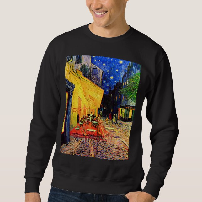 Café Terrace Place du Forum Van Gogh Sweatshirt (Vorderseite)