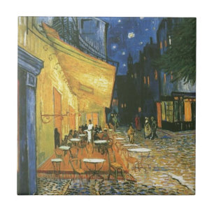 Cafe Terrace - Vincent van Gogh Fliese