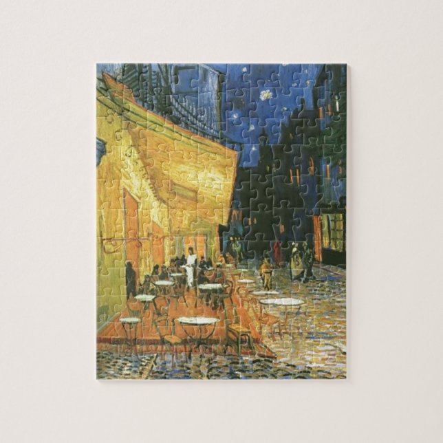 Cafe Terrace - Vincent van Gogh Puzzle (Vertikal)