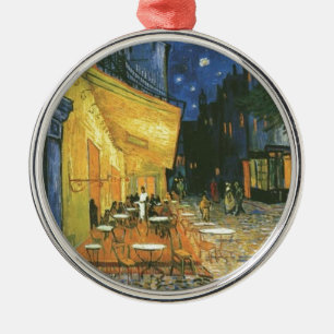 Cafe Terrace - Vincent van Gogh Silbernes Ornament