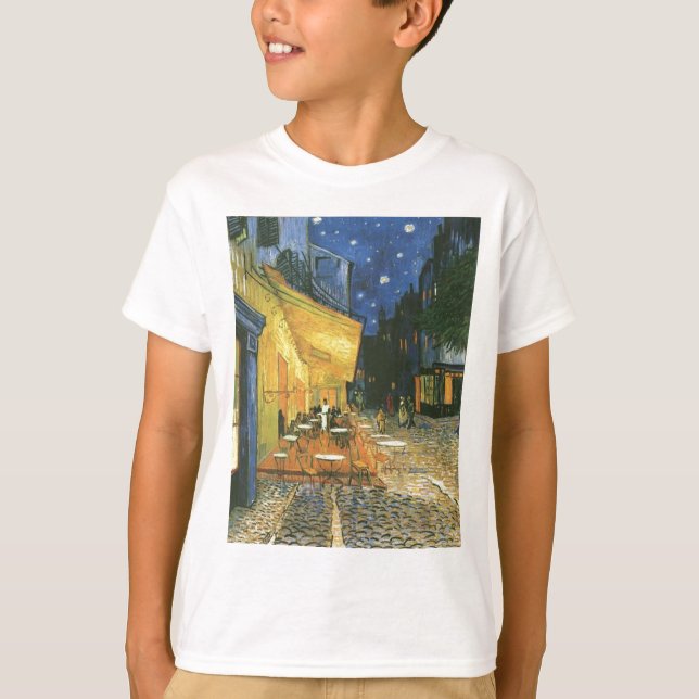 Cafe Terrace - Vincent van Gogh T-Shirt (Vorderseite)