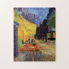 Café Terrasse am Abend bei Vincent Van Gogh Puzzle