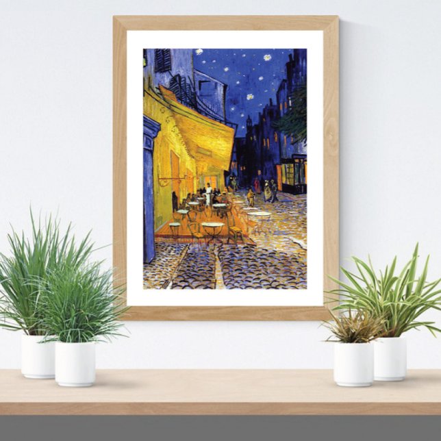 Café Terrasse am Abend Vincent van Gogh Poster (Von Creator hochgeladen)
