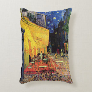 Café-Terrasse bei Nacht von Vincent van Gogh Dekokissen