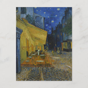 Cafe-Terrasse bei Nacht von Vincent van Gogh  Postkarte