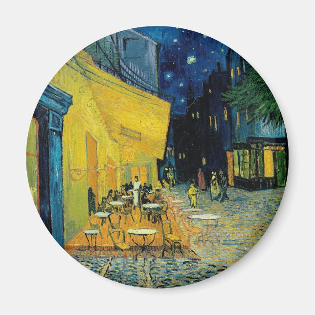 Café Terrasse Magnet (Vorne)