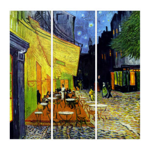 Café Terrasse nachts durch Van- Goghschöne Kunst