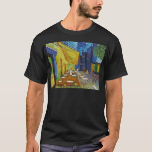 Café-Terrasse nachts durch Vincent van Gogh T-Shirt