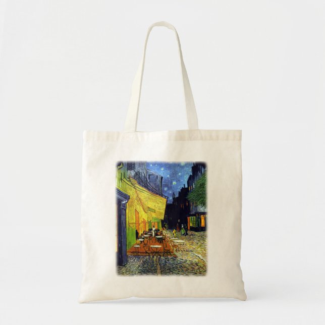 Café-Terrasse nachts durch Vincent van Gogh Tragetasche (Vorne)
