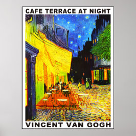 Café Terrasse Poster