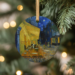 Café Terrasse Vincent van Gogh Keramik Ornament