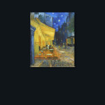 Café Terrasse | Vincent van Gogh Leinwanddruck<br><div class="desc">Cafe Terrace at Night (1888) von Vincent van Gogh ist eine helle und ikonische Darstellung eines gemütlichen Cafés im Freien in Arles, Frankreich, unter einem Sternenhimmel des Abends. Das lebhafte gelbe Glühen des Cafés kontrastiert wunderbar mit dem tiefblauen Blau der Nacht und schafft ein warmes, einladendes Ambiente. Van Gogh’s ausdrucksvolle...</div>