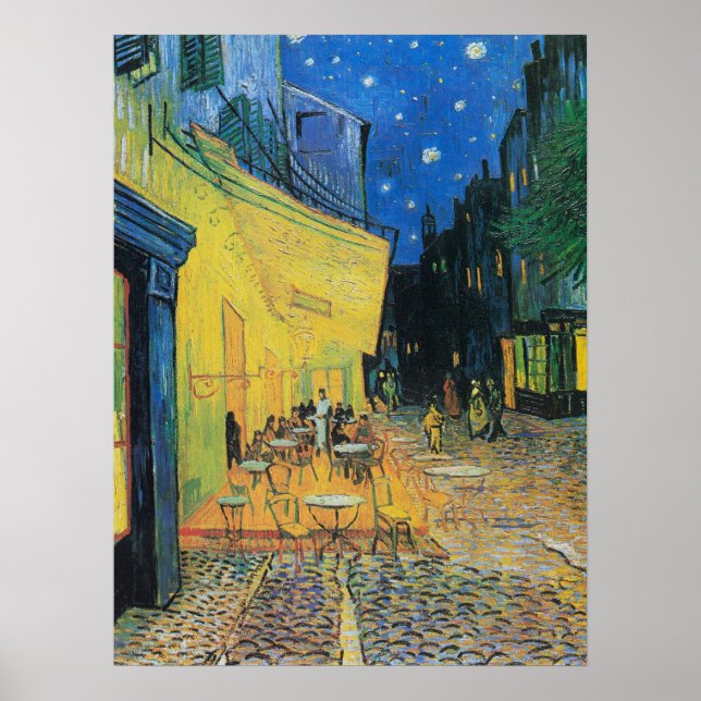 Café Terrasse | Vincent van Gogh Poster (Vorne)