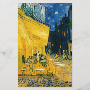 Café-Terrasse Vincent van Goghs , Place du Forum Briefpapier