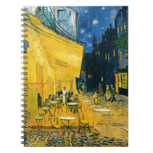 Café-Terrasse Vincent van Goghs  , Place du Forum Notizblock