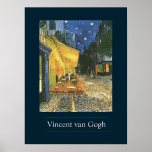 Café Terrasse von van Gogh Poster Print