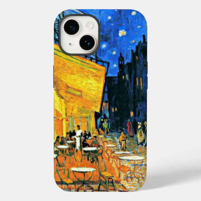 Cafe Terrasse von Vincent van Gogh, Case-Mate iPhone Hülle (Rückseite)