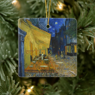 Café Terrasse von Vincent Van Gogh Keramikornament