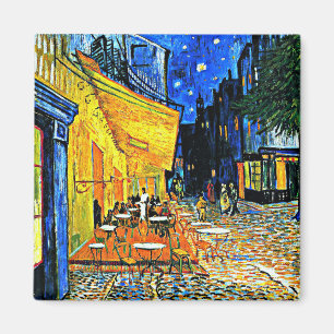 Café Terrasse von Vincent van Gogh Magnet
