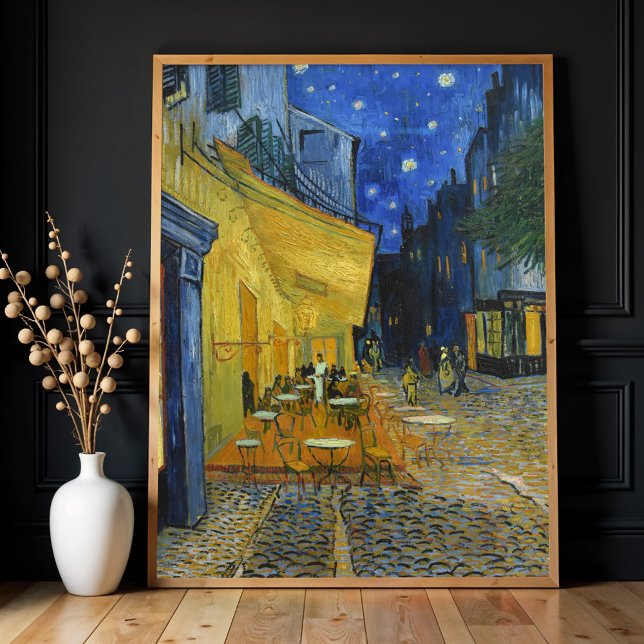 Café Terrasse von Vincent Van Gogh Poster (Von Creator hochgeladen)