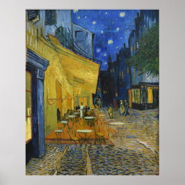 Café Terrasse von Vincent Van Gogh Poster