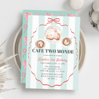 Cafe Two Monde Rosa Schleife Kaffee Mädchen 2. Geb