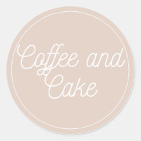 Café- und Kuchenkonditorei-Logo