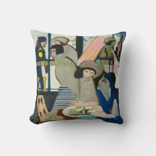 Cafe von Ernst Ludwig Kirchner Kissen